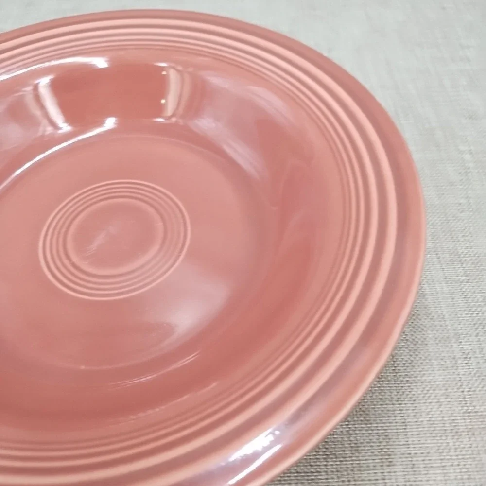 Vintage (1951-1959) Fiesta Fiestaware Rose 8 1/2